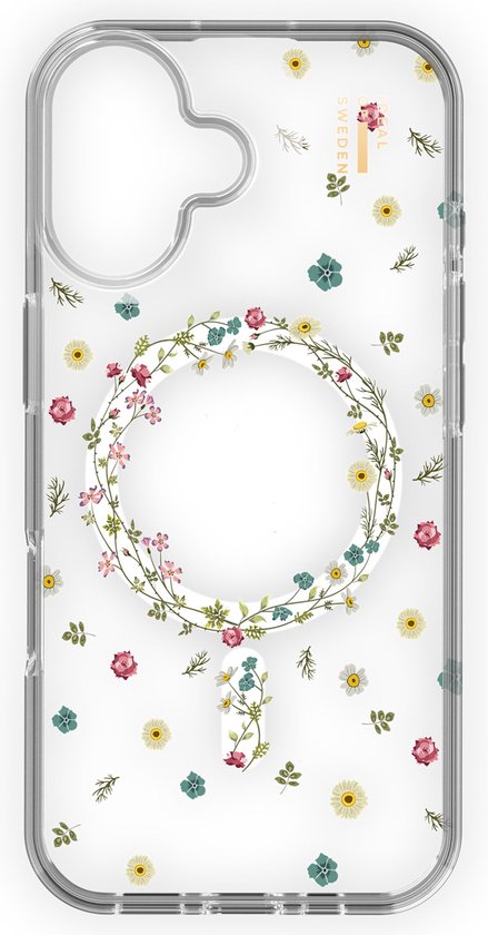 Coque iDeal of Sweden adaptée à iPhone 16 - Coque transparente iDeal of Sweden avec MagSafe - Multicolore