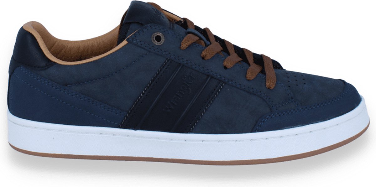 Wrangler Heren Sneaker Hardin 2.0 Men Low Dress Blauw