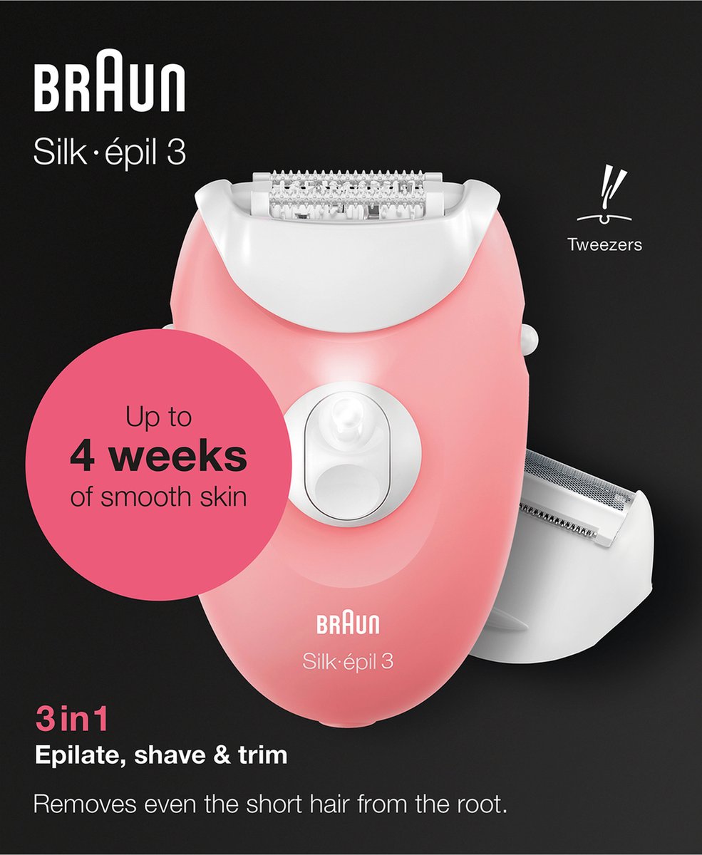 Braun Silk-épil 3 - Instapmodel Ontharer thumbnail 3