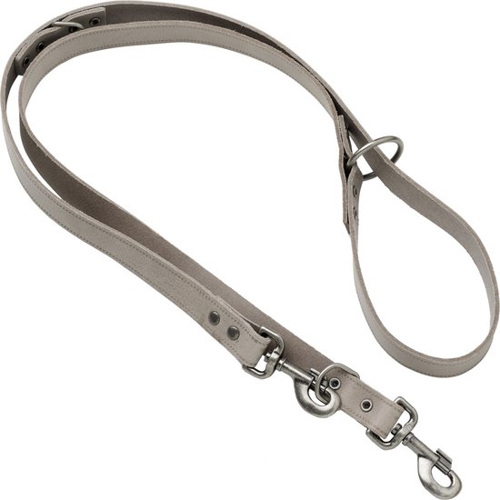 Adori Dressing Leash Vintage With Print 18mmx200 cm - Laisse pour chien - Marron