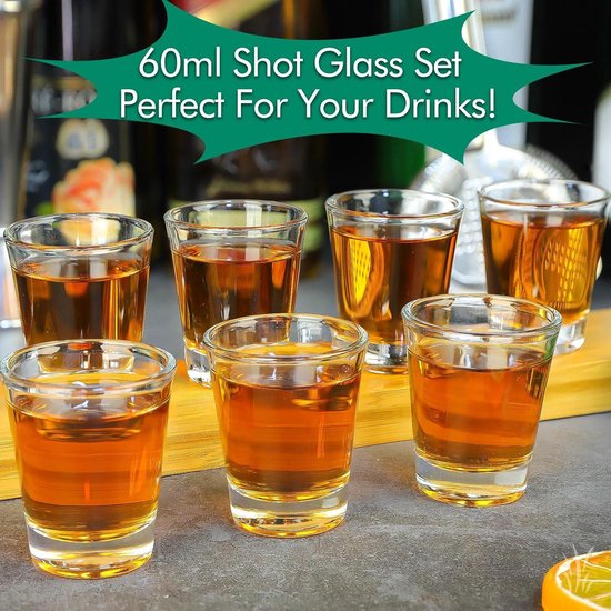GTK - Geweihe & Trophäen KRUHOLZ Lot de 7 verres à liqueur avec otifs