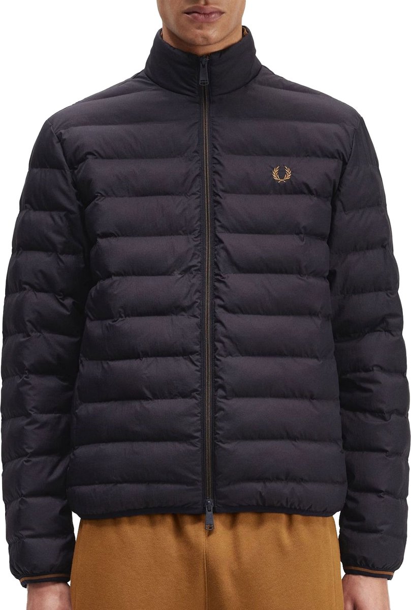 Fred Perry Insulated Jas Heren Blauw