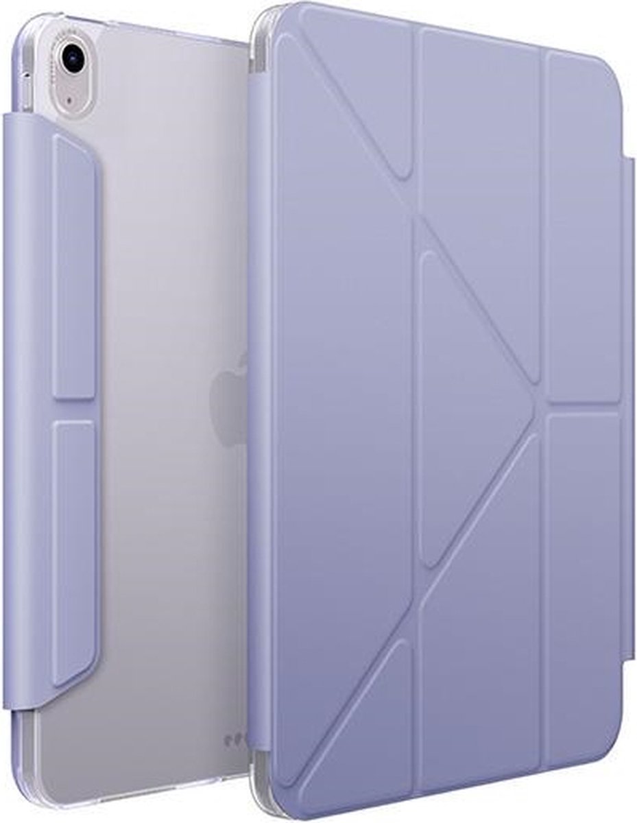 UNIQ Camden Click hoesje iPad Air 13" (2024) paars/lichtviolet