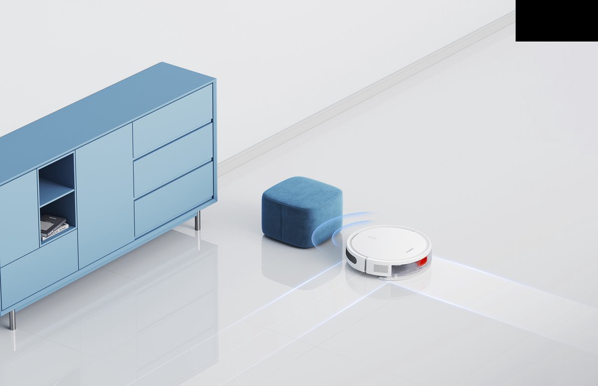 Afbeelding 2 van Robot stofzuiger Xiaomi E10 2600 mAh Wit