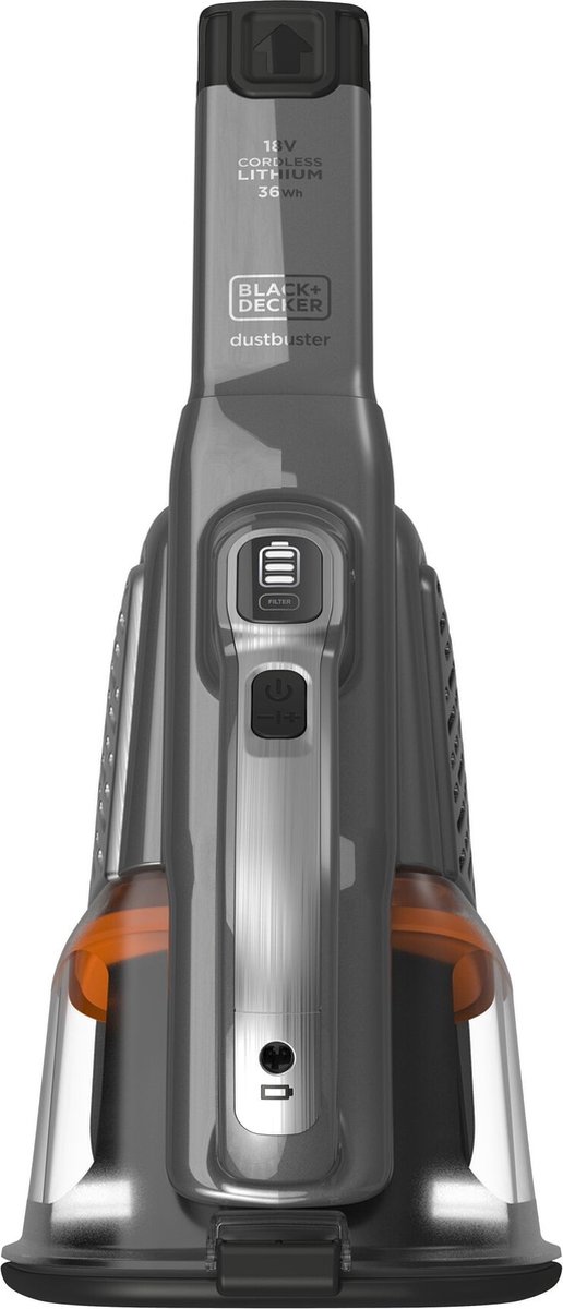 BLACK+DECKER BHHV520JF 18 volt kruimelzuiger - afbeelding 2
