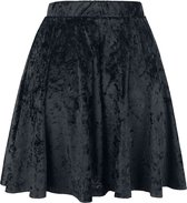 Forplay Velvet Skirt Dames Minirok - zwart - M