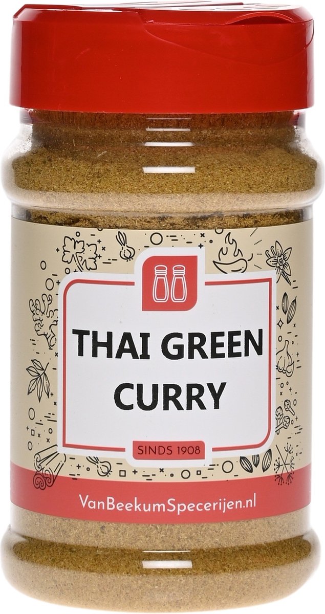 Goedkoopste Van Beekum Specerijen - Thai Green Curry Kruiden - Strooibus 120 gram