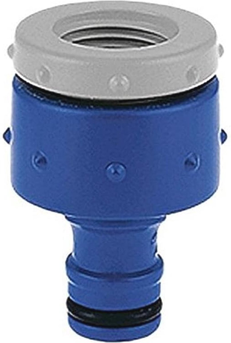 Kraanaansluiting 3/4-1/2 inch - Blauw - Duurzaam en UV-bestendig