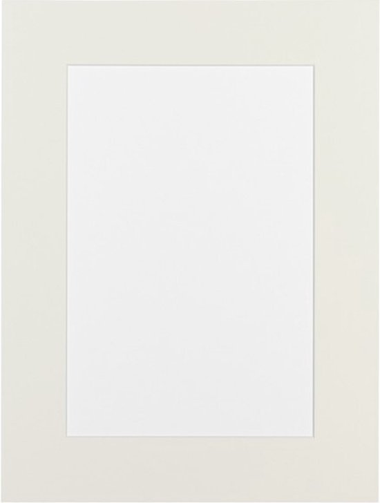 Format photo Passe-Partout 20x30 - Wit ivoire - Format 30x40 - karton musée - WT4215