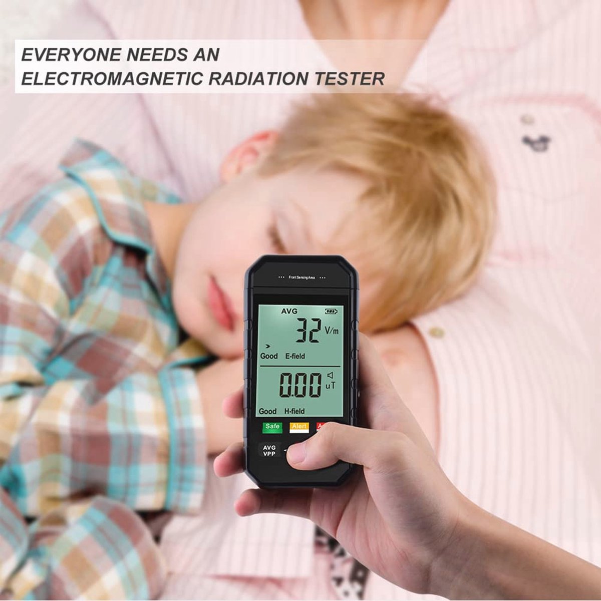 Nucleaire Stralingsdetector, LCD-scherm Real-time Stralingsmonitor, Zeer Gevoelige Draagbare Radioactieve Dosismeter Voor Röntgenstralen, CT, Tegels, Marmer, Industriële Straling