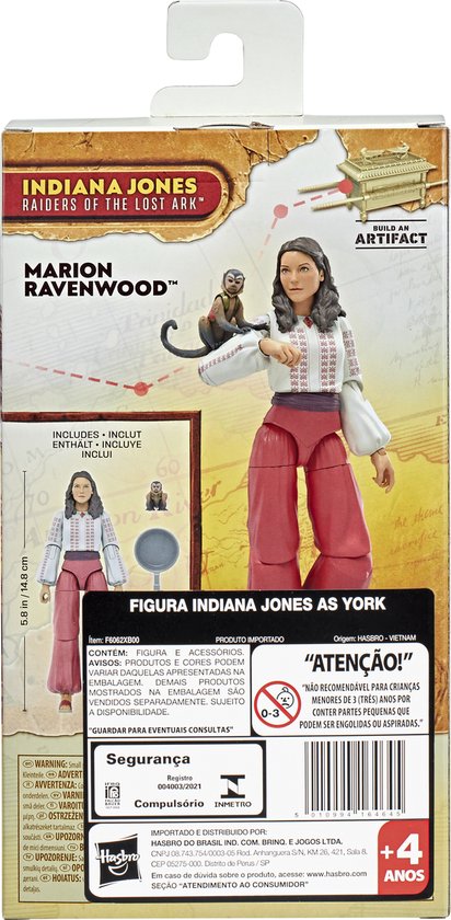 Figurine Indiana Jones Marion Ravenwood - Collection Aventuriers De L'Arche Perdue, Neuve