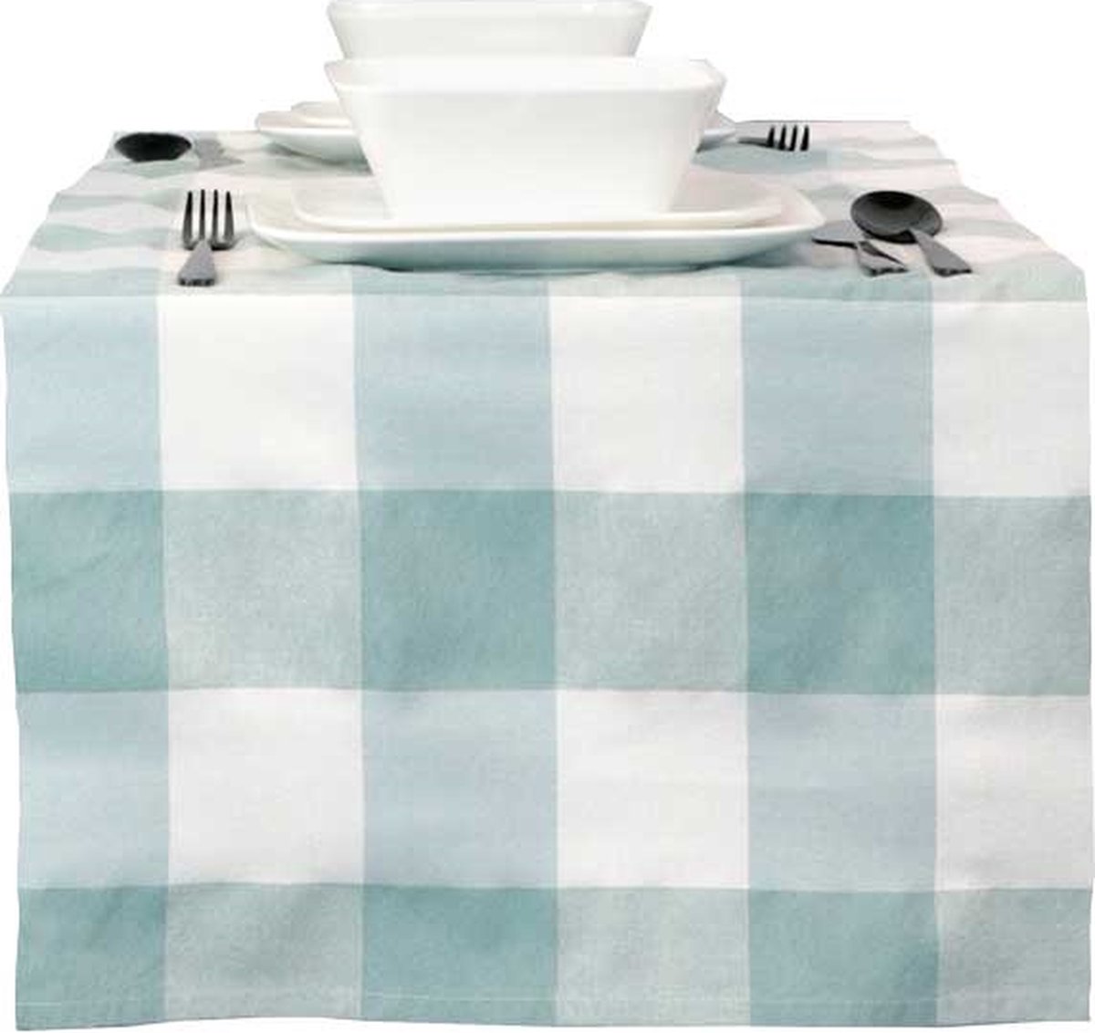 Unique Living - Tafelloper Kristi Beach Blue -45x150cm