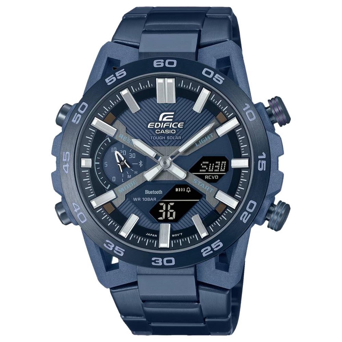 Casio - ECB-2000CB-2AEF - Polshorloge - Heren - Solar - Edifice