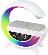 Réveil multifonction Soundlogic - Haut-parleur - Radio - Wit