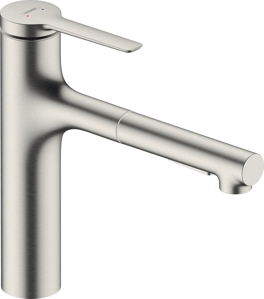 Hansgrohe Hans Grohe Hg Kitchen Mixer 160 Zesis M33 Metal Pull-Out Spray Pro 2Jet Sbox Bso