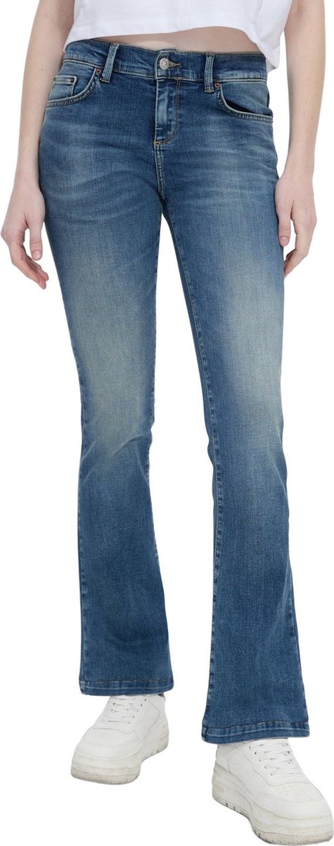 LTB Jeans Fallon Dames Flared Jean - Donkerblauw - Darla Wash