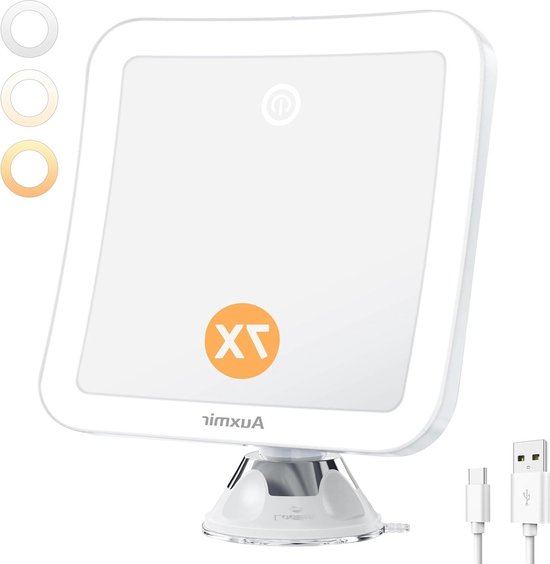 Famihomii 5000 mAh oplaadbare cosmeticaspiegel met