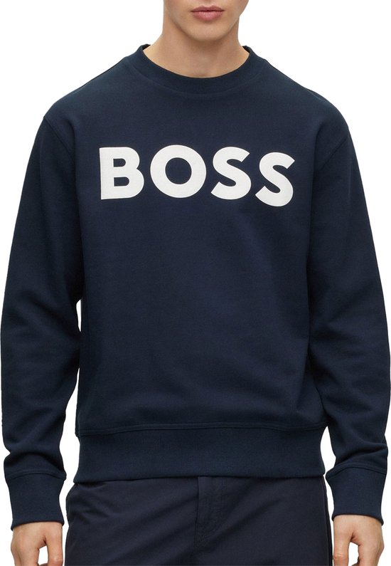 BOSS Trui Logo Navy Maat XXL Heren Sweaters bol
