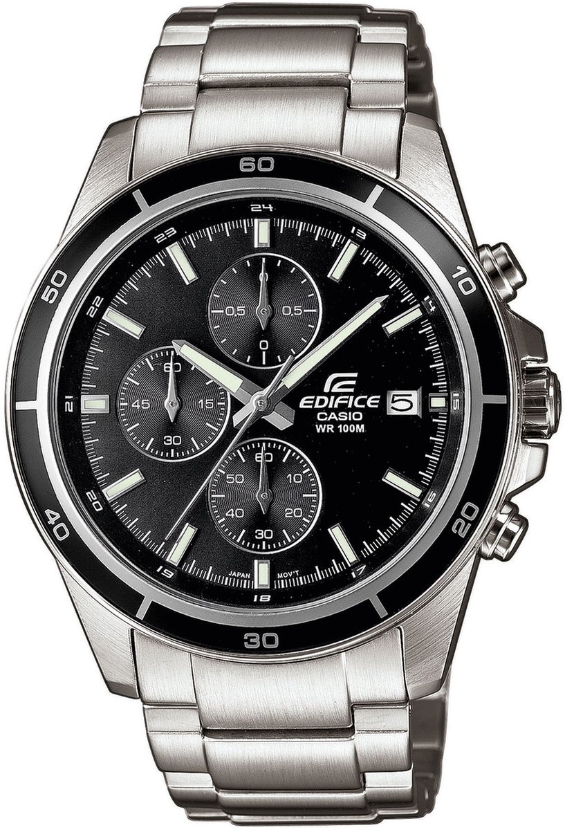 Casio Edifice EFR-526D-1AVUEF Herenhorloge 44 mm - Zilverkleurig