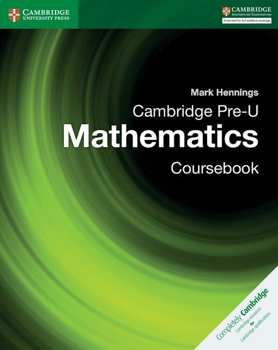 Cambridge PreU Mathematics Coursebook - cover