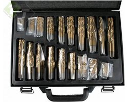 Boorset 101 delig, HSS boor, Titanium Coated, Borenset, Hofftech