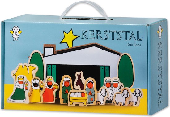 Foto: Dick bruna houten kerststal