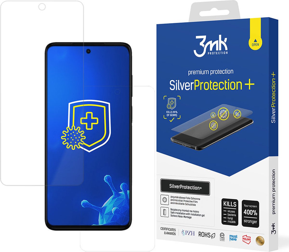 Motorola Moto G52 - 3mk SilverProtection+