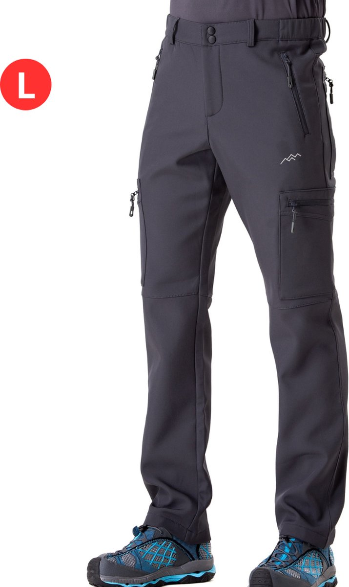Bovista Skibroek Skipak Snowboard Broek Winterbroek Sneeuwbroek Heren Wintersport Outdoor Grijs