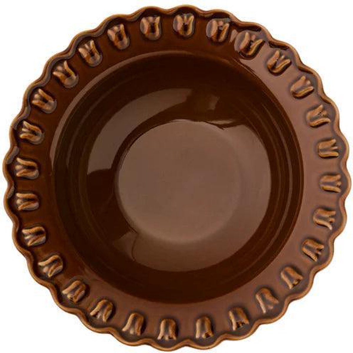 PotteryJo - Tulipa pastabord 23cm Umbra (set van 2) - Diepe borden