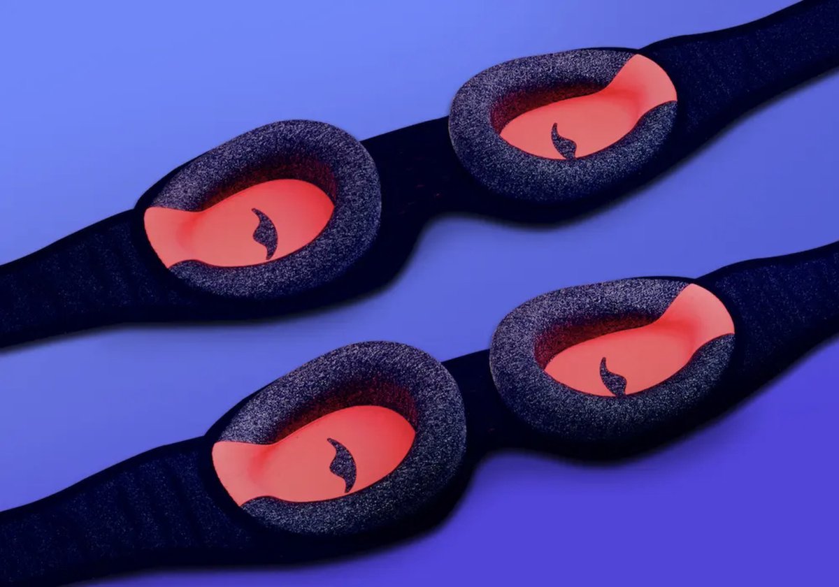 Manta Sleep Mask PRO - 100% verduisterend slaapmasker voor zijslapers, ademend en comfortabel voor slapen/reizen/dutjes/ploegendienst. Ventilerend & ultrazacht. — afbeelding 12