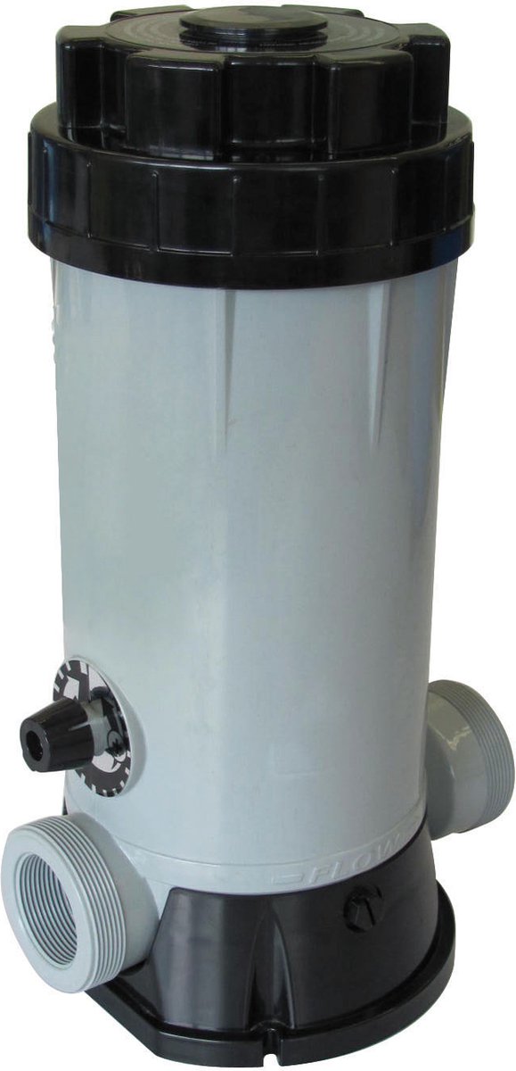4kg / 9lb In-line Chlorine Feeder + Connector chloor doseersluis