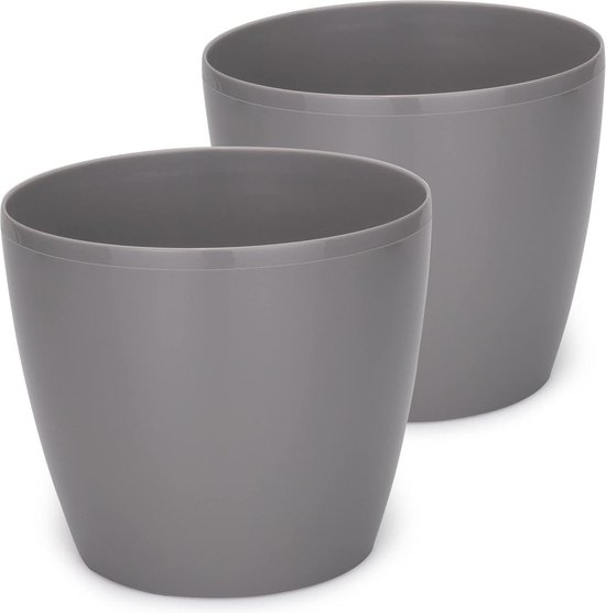 Bloempot Universele planttaxi 35cm antraciet - Elho