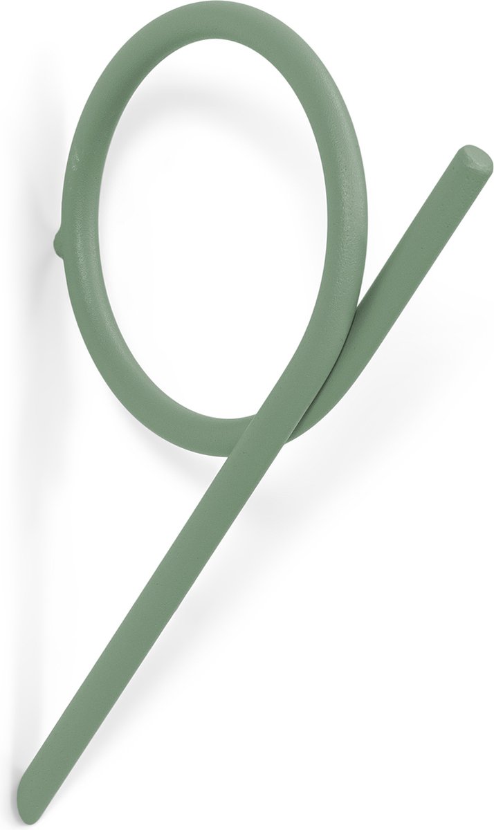 Spinder Design Spinder x BUDDE kapstok Tuba M - Dusty Green - Staal