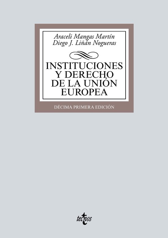 Derecho - Biblioteca Universitaria de Editorial Tecnos - Ins ... - cover