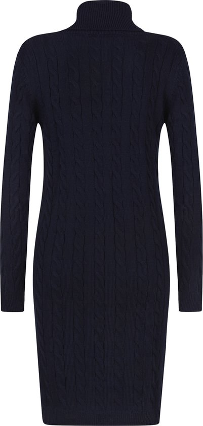 Felix Hardy Coltrui Jurk Gebreide Trui Coltrui Lang Dames Navy - M