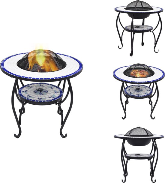 vidaXL - Rookloze Vuurkorf - Hexagonaal - Weerbestendig