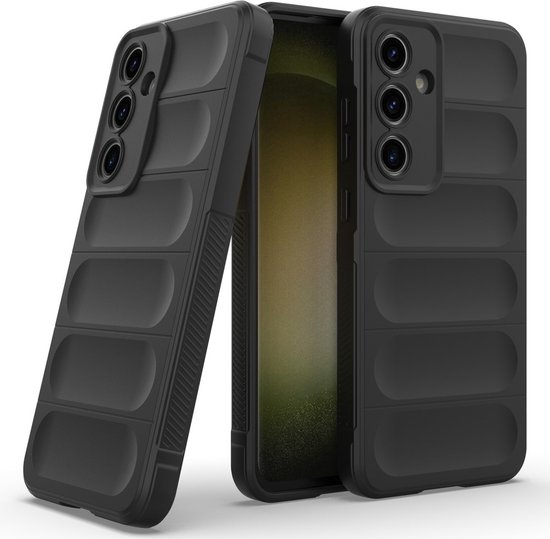 Coverup Case - Convient pour Samsung Galaxy S24 FE Case - Coverup Hands On Rugged Back Cover - Zwart