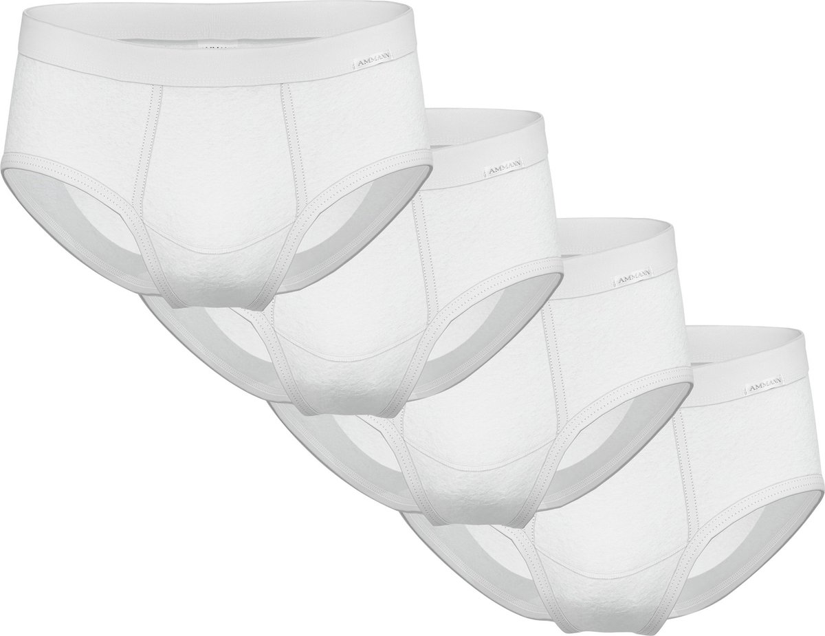 AMMANN Slip Slips Feinripp 4er Pack Verpakking van 4