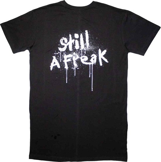 Korn: Still A Freak (Rückendruck) - Weißes Damen-T-Shirt