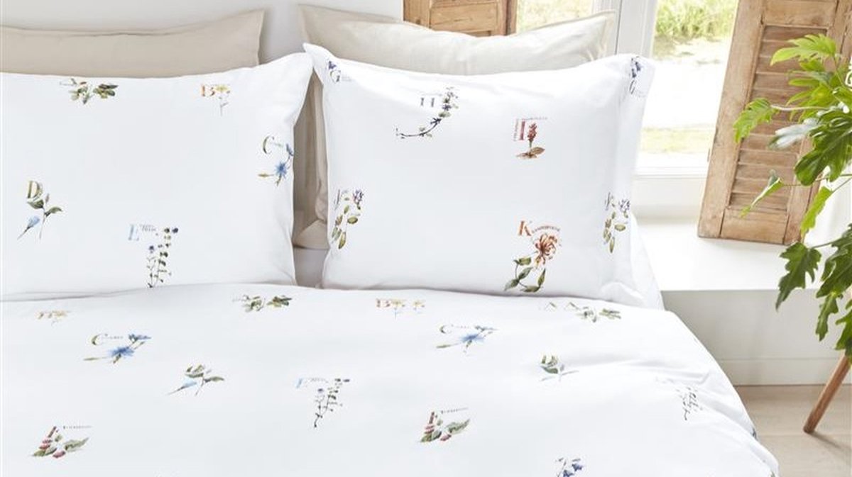 Marjolein Bastin Alphabet dekbedovertrek - Tweepersoons - 200x200/220 - Multi