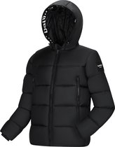 Heren Jas winter met Ballin Est. 2013 Jacket Calvin Print - Zwart - Maat L