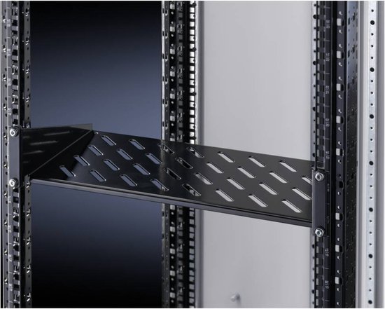 Patchkast Rittal Key Rittal 5501.615 19 inch Apparaatbodem voor patchkast 2 HE Vast inbouw ...