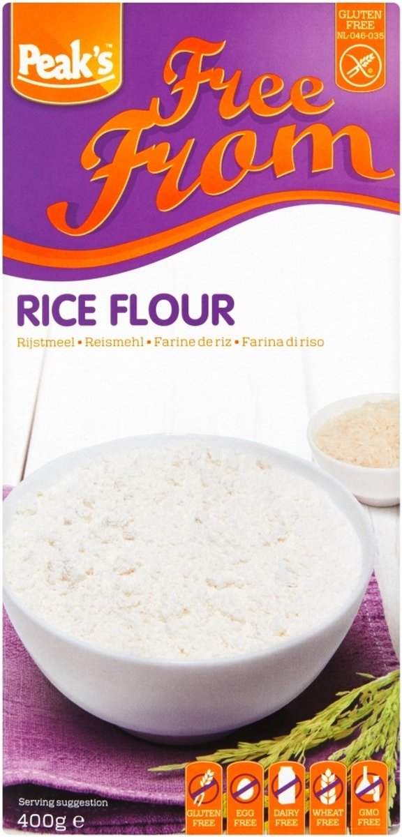 Goedkoopste Peaks Free From Rijstmeel 400GR