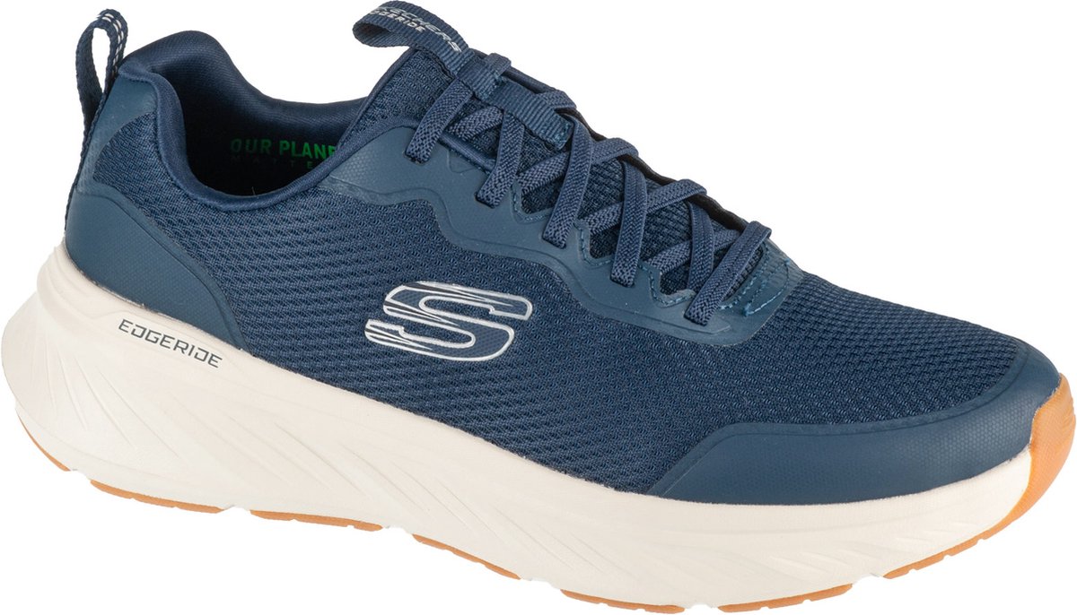 Skechers Edgeride Rekze 232835-NVW Mannen Marineblauw Sneakers