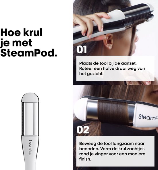 L’Oréal Professionnel Steampod 4.0 - Vierde generatie stijltang met stoomtechnologie