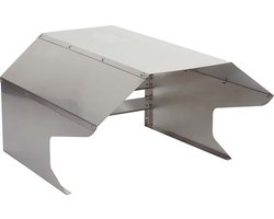 Robotmaaier garage MCW-L43, overkapping voor grasmaaiers, metaal 40x59x69cm ~...
