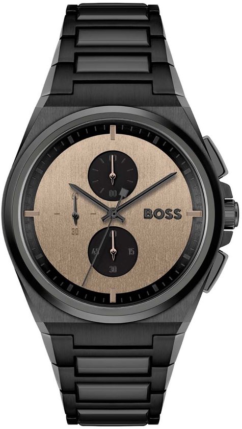 Boss horloge zwart hotsell
