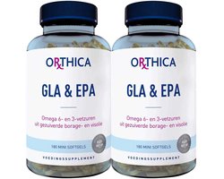 Orthica GLA & EPA - 2 x 180 softgels - Voordeelverpakking