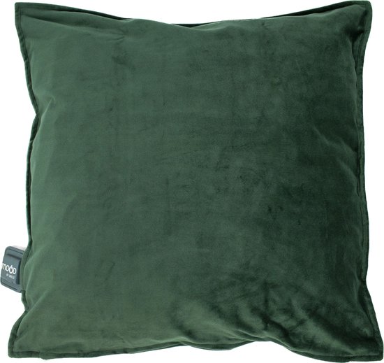 MOOD Warmtekussen Velvet Green - Warmtekussen Oplaadbaar - Elektrisch - Draadloos - 50 x 50 CM - 3 Warmtestanden - Variant Kruik