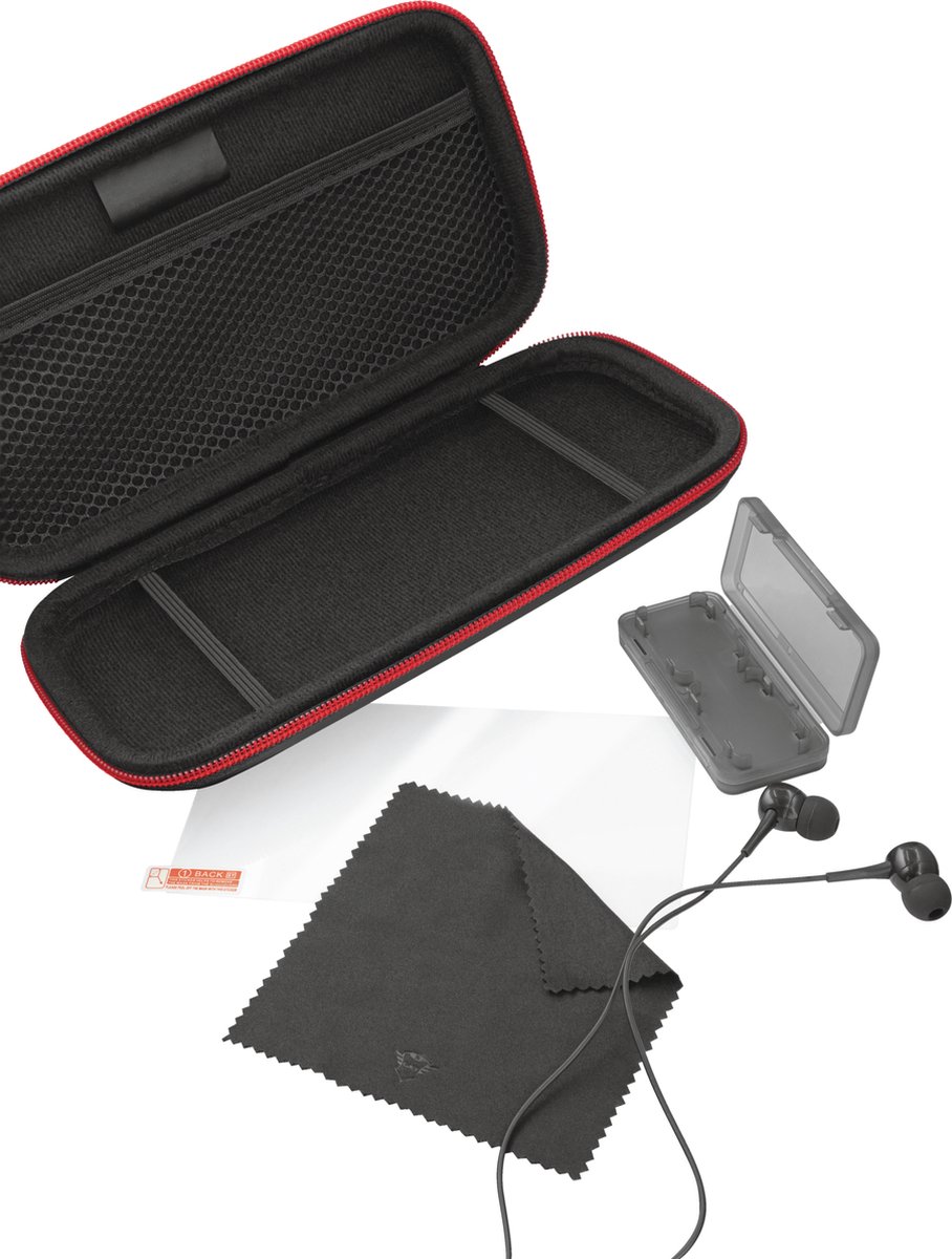 TRUST GXT 1241 Tidor XL Accessory Pack for Switch Lite - black